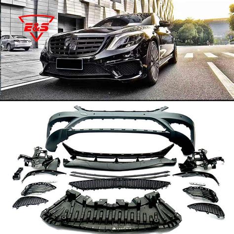 Amg Style Car Front Bumper For Mercedes Benz W222 S63 S65 Body Kit For