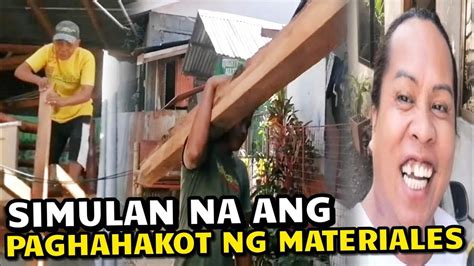 Tara Na Simulan Na Natin Ang Paghahakot Ng Materiales At Pag Simula