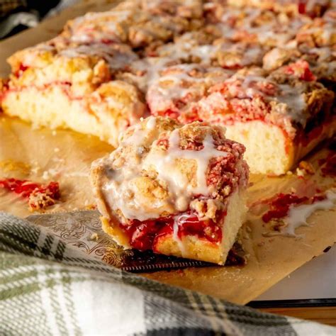 Cherry Coffee Cake Recipe With Crumb Topping Mama Needs Cake