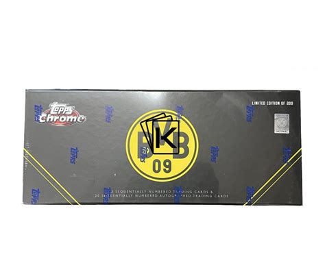 Topps Chrome Borussia Dortmund Set Karti K Rna