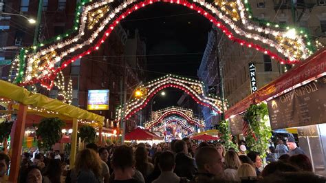 ⁴ᴷ⁶⁰ Walking Nyc Narrated Feast Of San Gennaro 2019 Little Italy