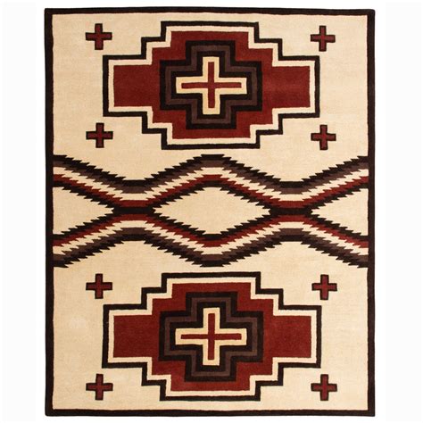 San Miguel Tan Rug - 9 x 12 in 2025 | Tan rug, Navajo rugs pattern, San