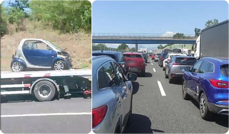 Doppio Incidente In Autostrada Sull A1 Fra Roma E Napoli Traffico