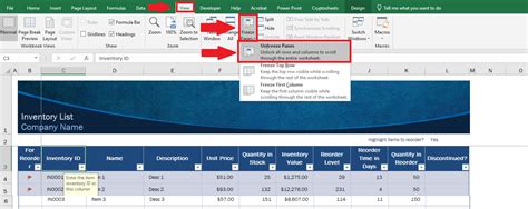 How To Freeze Top Row In Excel Easy Guide Exceltutorial