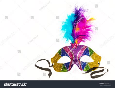 Mardi Gras Mask Isolated Stock Photo 181691123 Shutterstock