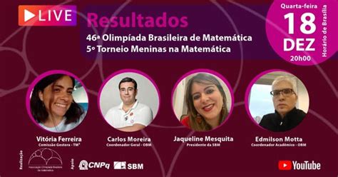 Obm Olimp Ada Brasileira De Matem Tica