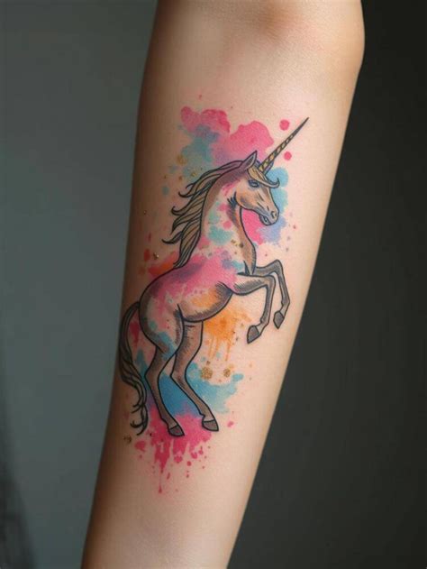unicorn tattoo designs   pure magic