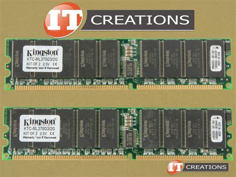 KTC ML370G3 2G KINGSTON 2GB PC 2100 REGISTERED ECC DDR 266 2 5V MEMORY