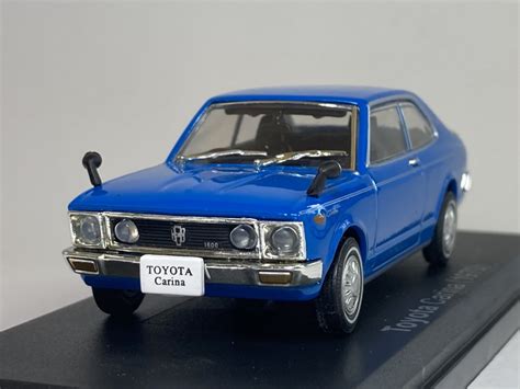 【やや傷や汚れあり】トヨタ カリーナ Toyota Carina 1970 143 アシェット国産名車コレクション Hachette