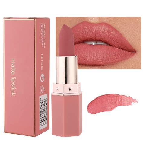 Amazon Fusang Matte Nude Lipstick For Women Smooth Velvety