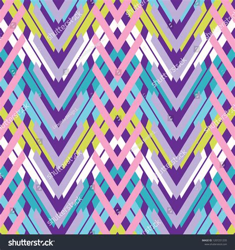 Woven Chevron Pattern Seamless Vector Pattern Stock Vector Royalty