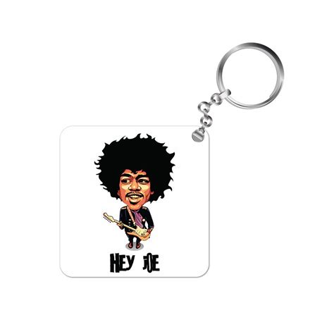 Jimi Hendrix Keychain Hey Joe At Rs 199 00 Keychains Id