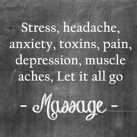 Let It All Go ‍♀️‍♂️ Massage Therapy Quotes Massage Therapy Rooms