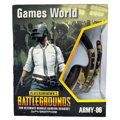 Игровые наушники PUBG Army-96, купить со Скидкой, по цене 729