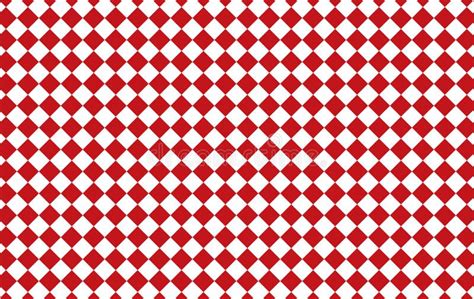 Red and White Checkered Tablecloth Background.Texture from Rhomb Stock ...