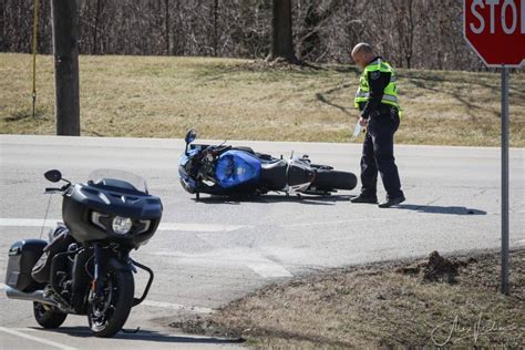 1 Dead 1 Injured After Multiple Motorcycles Crash Into Each Other In