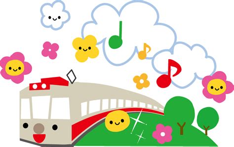 イラスト 電車 フリー素材