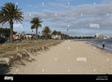 Middle Park Beach in Melbourne, Victoria, Australia Stock Photo - Alamy