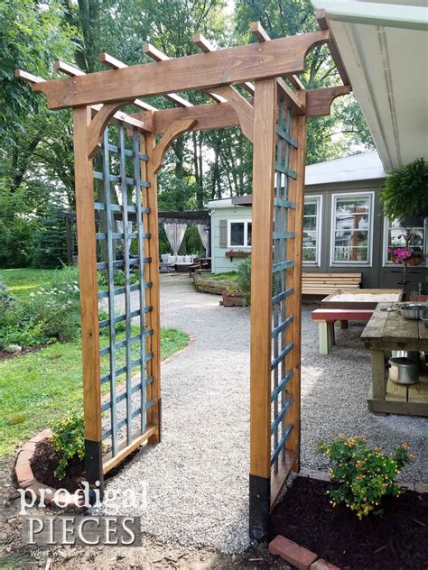 Build This Garden Arbor With Faux Patina With Plans From Prodigal