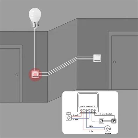 Cheap 16A Tuya Wifi Mini Smart Light Switch Diy 2 Way Remote Control