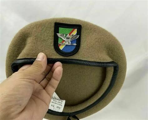 US ARMY RANGER 75th Ranger Regiment Colonel Rank Insignia WOOL Beret M