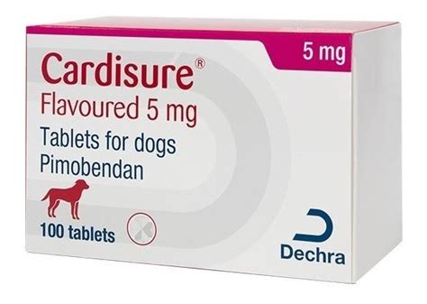 Cardisure 5 Mg 100 Tabs Divisible Csabor Pimobendan Perro Envío Gratis