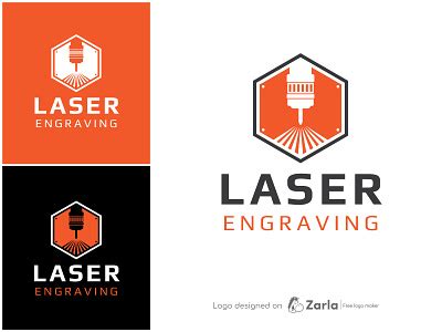 Laser Engraving Logo by Zarla AI on Dribbble