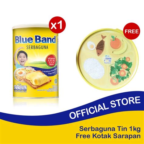 Jual Blue Band Serbaguna Margarin Masak 1 Kg Gratis Breakfast Box