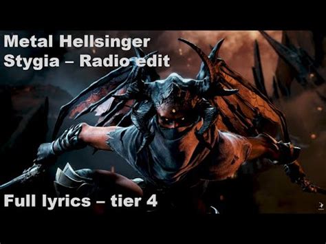 Metal Hellsinger Stygia Tier 4 Edition Album Version Clean Song