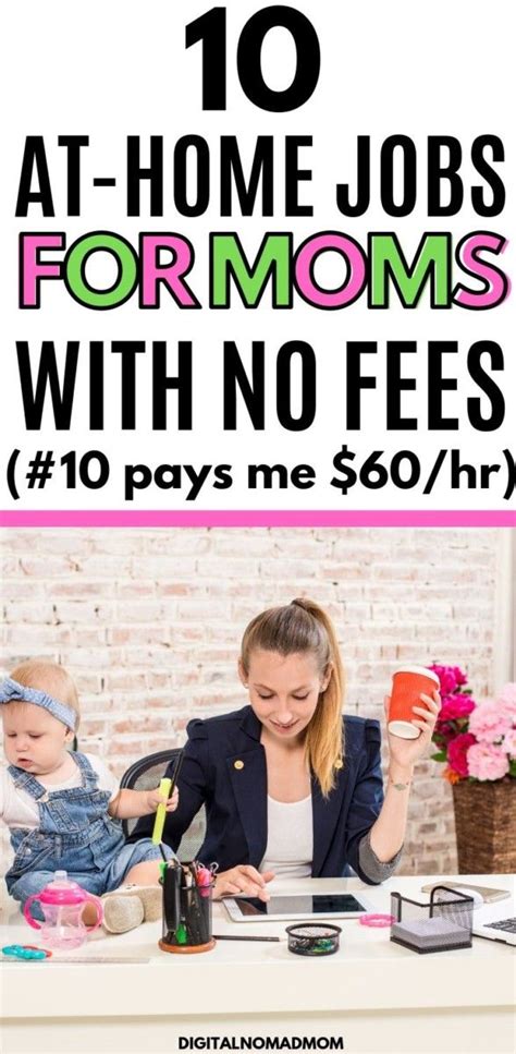 Real Work From Home Jobs For Moms With No Fees Pays Me Hr