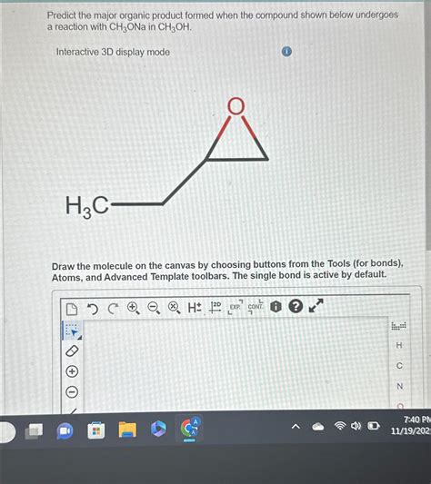 Solved Predict The Major Organic Product Formed When The Chegg