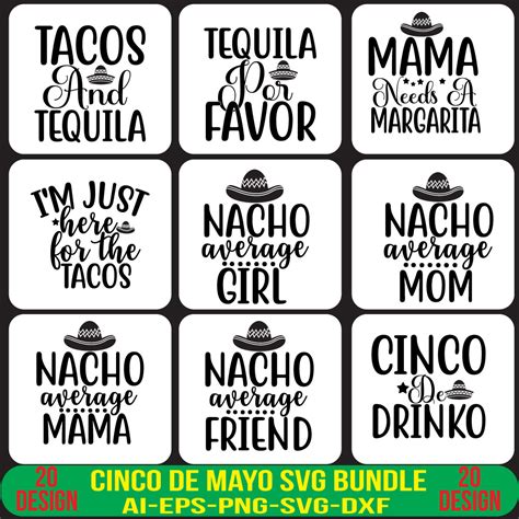 Cinco De Mayo Svg Bundle Masterbundles