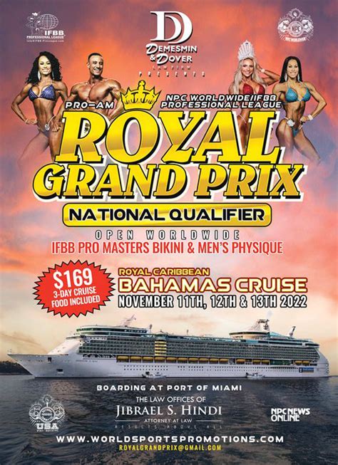 2022 Ifbb Professional League Royal Grand Prix Bahamas Masters Pro