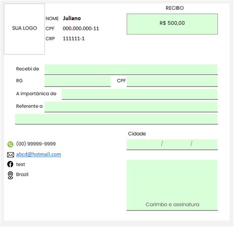 Modelo de recibo o que é e como fazer Explore a adrenalina das