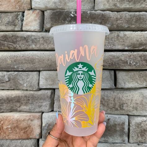 Hawaiian Starbucks Cup Etsy