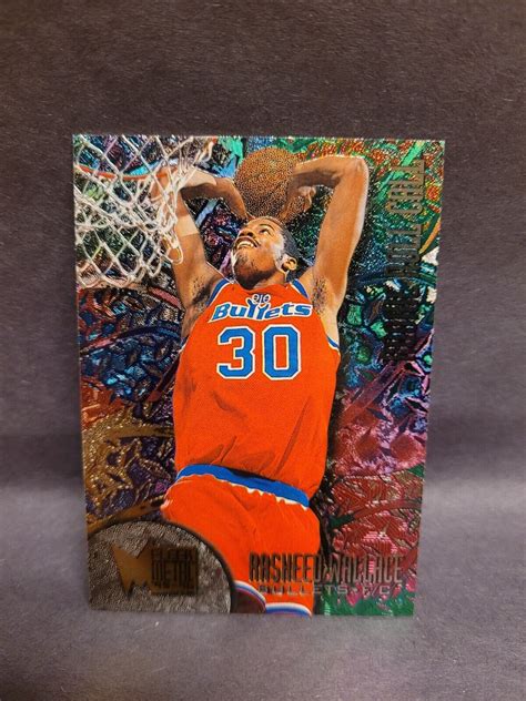 Fleer Metal Rasheed Wallace Rookie Roll Call R Ebay