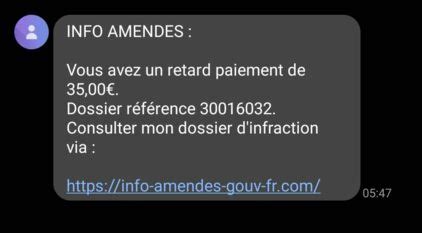 Antai Attention Ce Message Vous Indiquant Une Contravention Payer