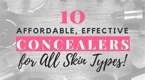 Like Magic! The 10 Best Concealers From $7 and Up That WORK! - I Spy ...