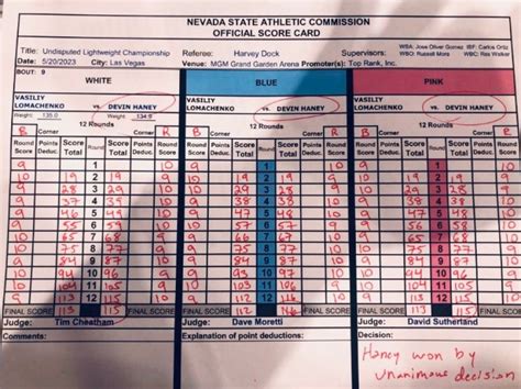 Questionable Decision Gives Haney The Win Over Loma - SportsHungry