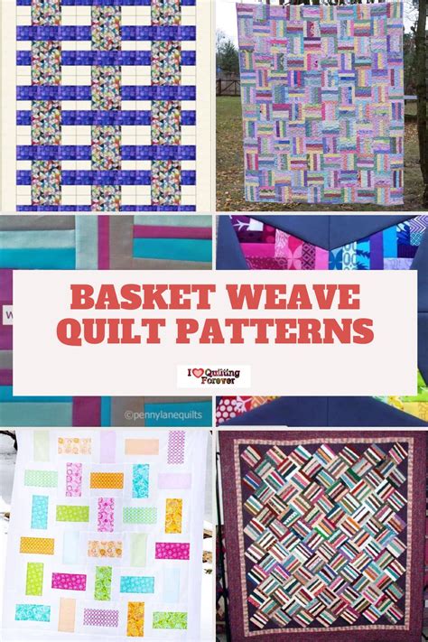 Top 9 Free Basket Weave Quilt Patterns 10 Bonus Patterns For Sale