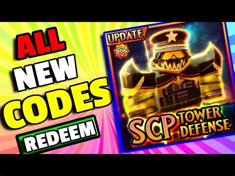 Roblox SCP Tower Defense Codes Free Coins And Shards