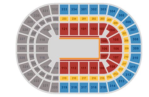 Seating Chart For Disney On Ice