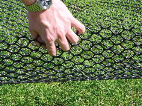 Turf Reinforcement Mesh Black 2x30m Grass Protection Dog Ground Cover