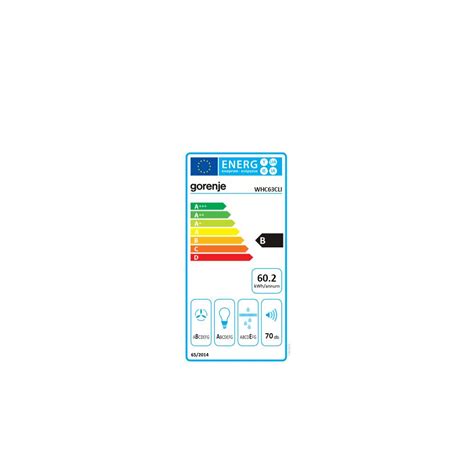Gorenje WHC63CLI Zidna kaminska kuhinjska napa - Vinkoprom Web shop