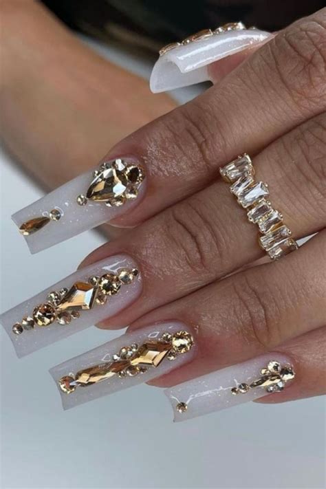 Stunning Bridal Shower Nails To Try Bridal Shower Nails Unique