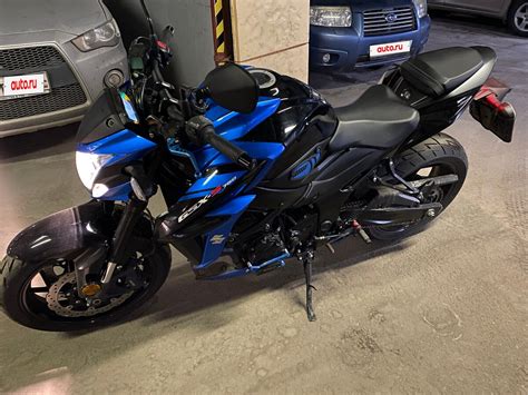 Купить б у Suzuki GSX S 750 инжектор 6 передач в Химках синий naked bike 2019 года по цене 850
