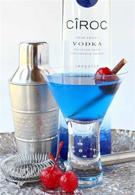 Blue Heaven Martini | Mantitlement