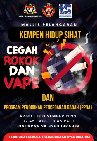 Buku Program Cegah Rokok Dan Vape Sk Syed Ibrahim Pendang Kedah