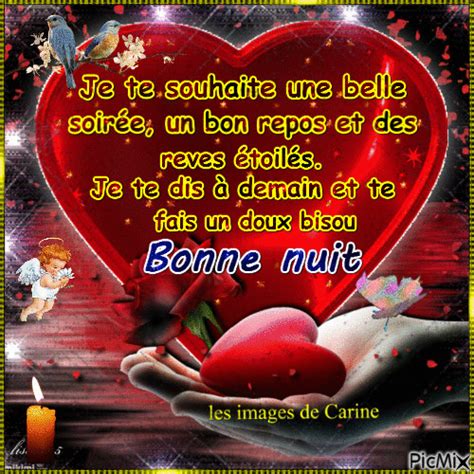 bonne soirée Message amour bonne nuit Bonne nuit mon coeur Bonne nuit