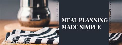 Meal Planning Made Simple Rocky Mountain Associated Physicians